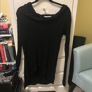 Chic Black Long Sleeve Women's Sweater